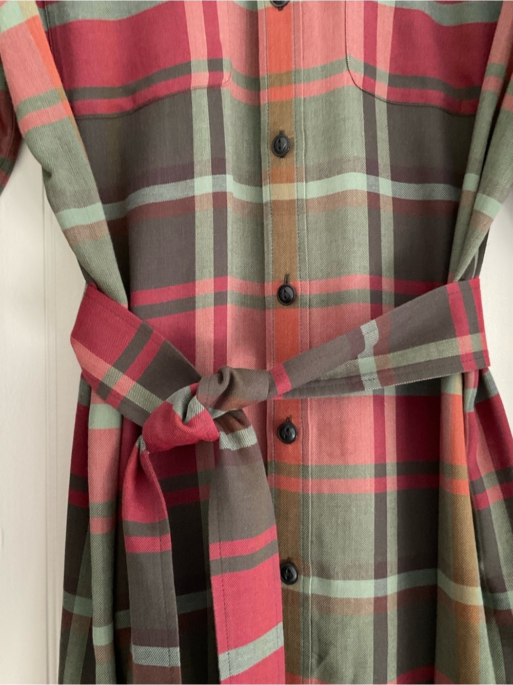 Polo Ralph Lauren Checked Cotton-Blend Maxi Dress - Picture 5 of 13